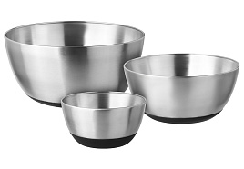 Набор мисок нержавейка 3пр 812-102