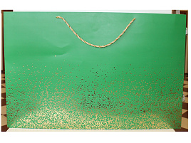 Упаковочная сумочка 65*42 Золотая пыль (люкс)