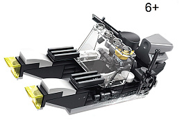 Конструктор Брик 9676055 Спецназ. Катер 61дет.