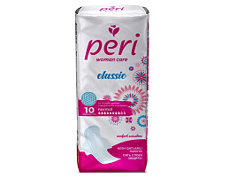 Прокладки Peri Классик Нормал драй 10шт длинные 0968