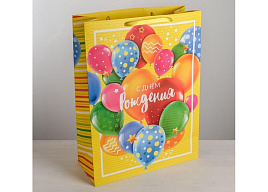Упаковочная сумочка 61*46 4599926 С днем рождения