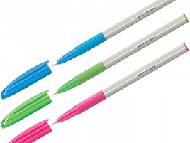 Ручка Berlingo 70743 "Perlamutik Pro", синяя, 0,7мм, грип