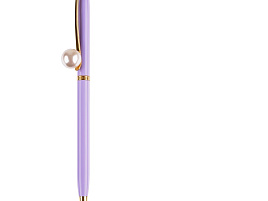 Ручка MESHU MS_94062 автоматическая "Lilac jewel" синяя, 1,0мм