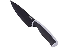 Нож кухонный 15см Эффект поварской серый FLT-002B-1G/5748