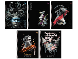 Тетрадь 96л. на спирали  Т5гр96 11128 "Modern art"