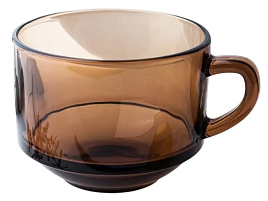 Бульонница стекло 635мл 55303 Дымка Броунз