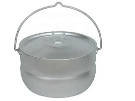 Котелок 6л алюм. костровой 19060