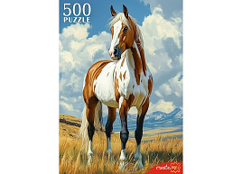 Пазл 500эл. Лошадь в горах Ф500-1737