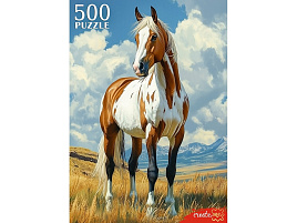 Пазл 500эл. Лошадь в горах Ф500-1737