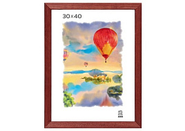 Фоторамка 30*40 дерево кр.дерево 2502 без стекла