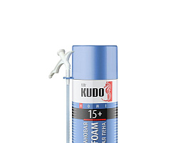 Пена монтажная KUDO Бытовая 520мл HOME +15 всесезон 4462
