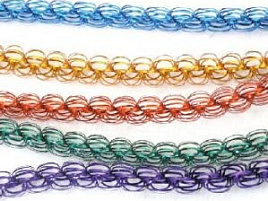 Мишура Бусинка золото 2м