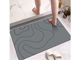Коврик для ванной 60*100 Roomis диатомитовый G-7/4207