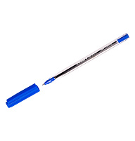 Ручка  Schneider 150603 "Tops 505 M" синяя, 1,0мм, прозрачный корпус