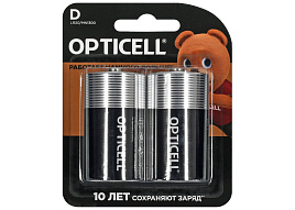 Батарейка OPTICELL LR20 2бл