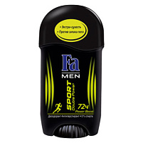 Дезодорант Fa 50мл стик муж Спорт Взрыв Энергии (Shw)