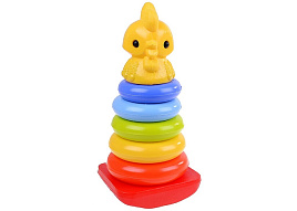 Пирамида 9235 Петушок качалка 28см