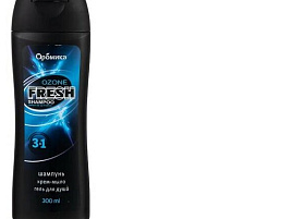 Шампунь мужской Аромика 300мл.3в1 Fresh Ozone