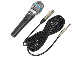 Микрофон BBK CM-132 темно-серый