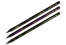 Карандаш ч/гр Berlingo BP00S22 "Golden Shade" HB, черное дерево, круглый, заточен., ассорти