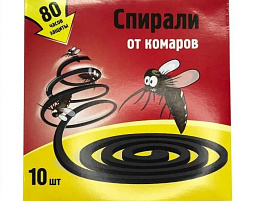 Комары Спираль Nadzor черная 10 шт.0261