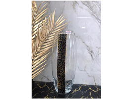 Ваза 43966/791 Мрамор Блэк 26см