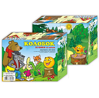 Кубики 12шт 01306 Колобок