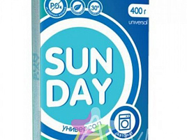 Стиральный порошок Беларусь Sunday 400гр Универсальный автомат