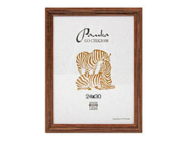 Фоторамка 24*30 дерево Темный Дуб 1701