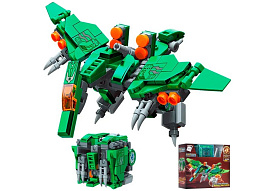 Конструктор Брик 41222/FCJ0668933 Дракон-куб 149дет