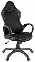 Кресло Helmi HL-S02 "Virage", экокожа/ткань черная