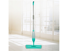 Швабра микрофибра с резервуаром серая 399147/9129