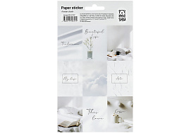 Наклейки MESHU MS_41657 "Tender cloud", 12*21см, 9 наклеек, европодвес