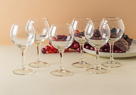 Набор бокалов для вина 6шт H8170/0622 Французкий ресторанчик 250мл