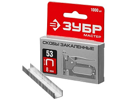 Скоба 6мм 1000шт Зубр 31625-08