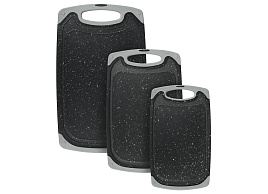 Набор досок разделочных пластик 3шт 852-152