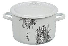 Кастрюля эмаль 4,3л С-16141/4Э Corn