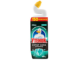 Средство для туалета Утенок Актив М 900мл. Антипятна (Johnson)