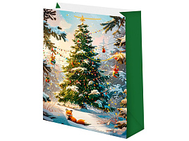 НГ Упаковочная сумочка 41*56 Новый год ч55101