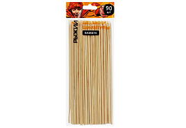 Шпажки-шампуры 90шт бамбук 20см 437-279