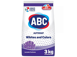 Стиральный порошок ABC  3кг автомат Лаванда