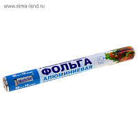 Фольга алюминевая Komfi Masterfoil 10м*30см 10мкм.910Т