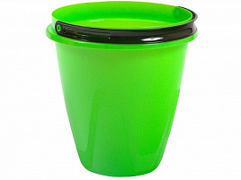 Ведро 8л б/кр. Лайт зеленое 6408