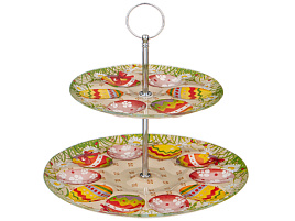 Подставка для яиц 2-х ярусная 198-268 Светлая Пасха