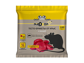Мыши тесто брикет Nadzor 100г 4356/8243