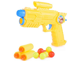 Пистолет с пульками 2018-28 и шариками