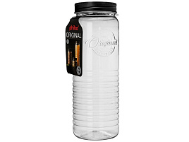 Банка для сыпучих пластик 2л 440100213/8043 круглая