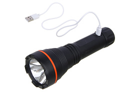 Фонарь от аккумулятора Ермак XPE+7LED 209-025