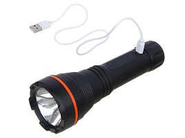 Фонарь от аккумулятора Ермак XPE+7LED 209-025