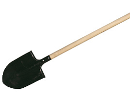 Лопата штыковая с черенком 19309/0282